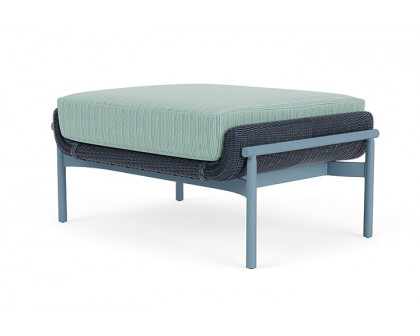 Lloyd Flanders™ Solstice Ottoman  - Denim Blue, Stillwater