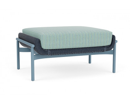 Lloyd Flanders™ Solstice Ottoman  - Denim Blue, Stillwater