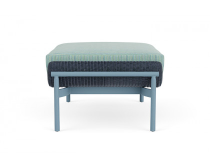 Lloyd Flanders™ Solstice Ottoman  - Denim Blue, Stillwater