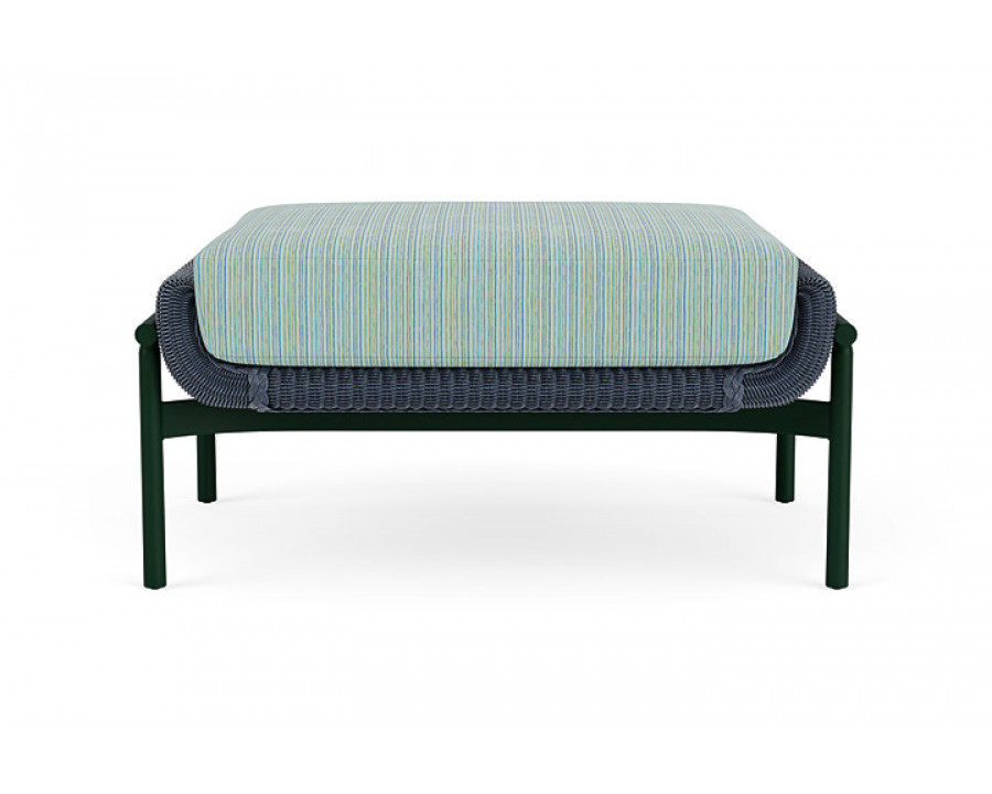 Lloyd Flanders™ Solstice Ottoman  - Denim Blue, Woodland