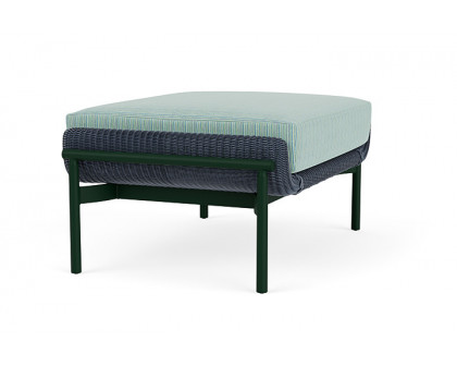 Lloyd Flanders™ Solstice Ottoman  - Denim Blue, Woodland