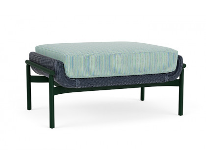 Lloyd Flanders™ Solstice Ottoman  - Denim Blue, Woodland