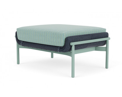 Lloyd Flanders™ Solstice Ottoman  - Denim Blue, Sea Glass