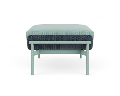 Lloyd Flanders™ Solstice Ottoman  - Denim Blue, Sea Glass