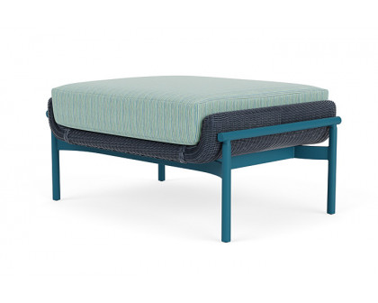 Lloyd Flanders™ Solstice Ottoman  - Denim Blue, Peacock