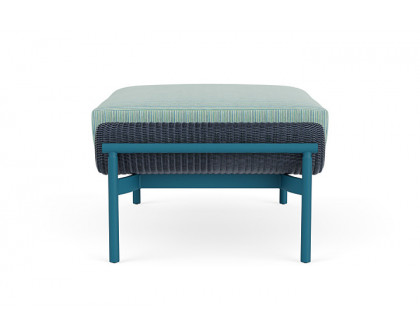 Lloyd Flanders™ Solstice Ottoman  - Denim Blue, Peacock