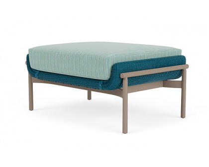 Lloyd Flanders™ Solstice Ottoman  - Peacock, French Beige