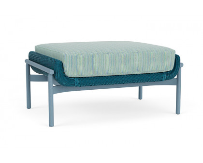 Lloyd Flanders™ Solstice Ottoman  - Peacock, Stillwater