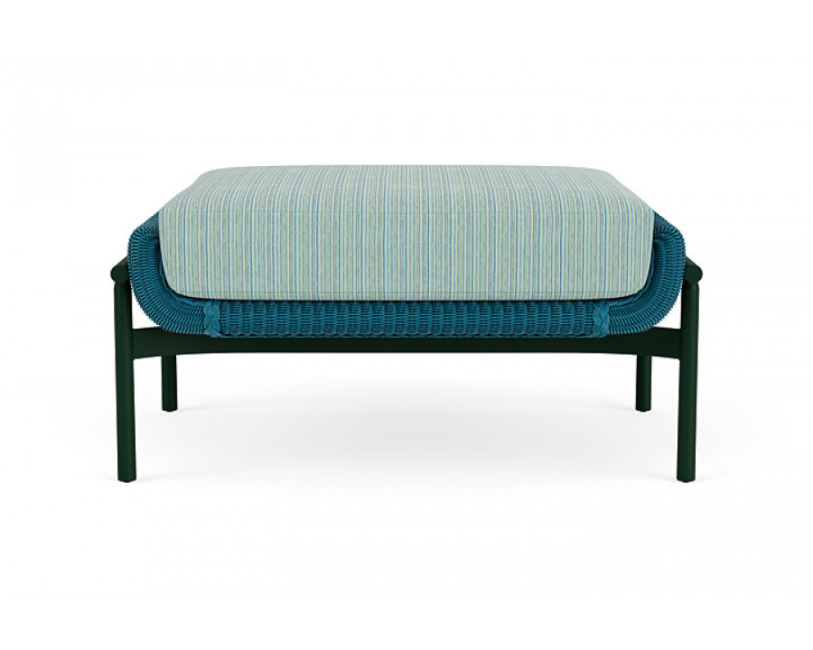 Lloyd Flanders™ Solstice Ottoman  - Peacock, Woodland