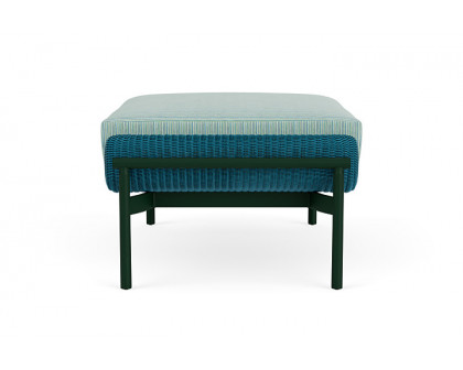 Lloyd Flanders™ Solstice Ottoman  - Peacock, Woodland