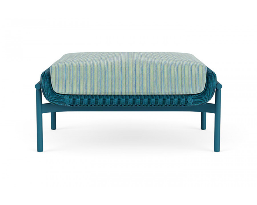 Lloyd Flanders™ Solstice Ottoman  - Peacock, Peacock