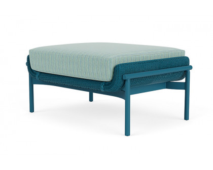 Lloyd Flanders™ Solstice Ottoman  - Peacock, Peacock