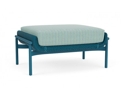 Lloyd Flanders™ Solstice Ottoman  - Peacock, Peacock