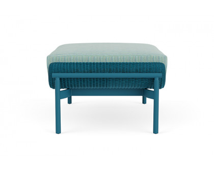 Lloyd Flanders™ Solstice Ottoman  - Peacock, Peacock