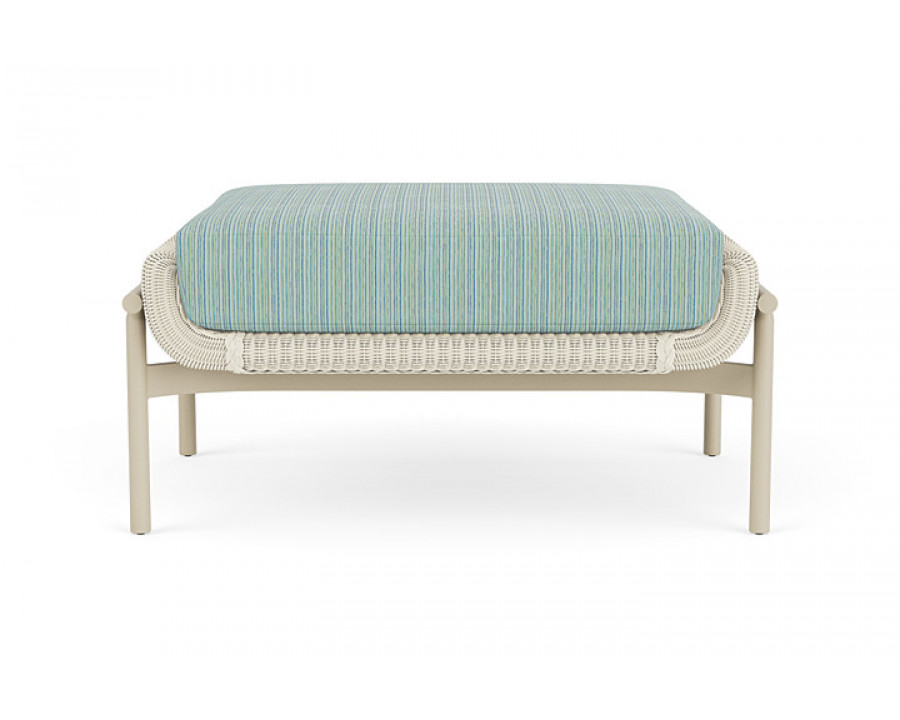 Lloyd Flanders™ Solstice Ottoman  - Ivory, Linen