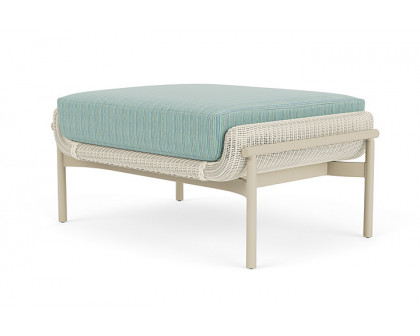 Lloyd Flanders™ Solstice Ottoman  - Ivory, Linen