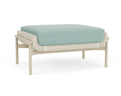 Lloyd Flanders™ Solstice Ottoman  - Ivory, Linen