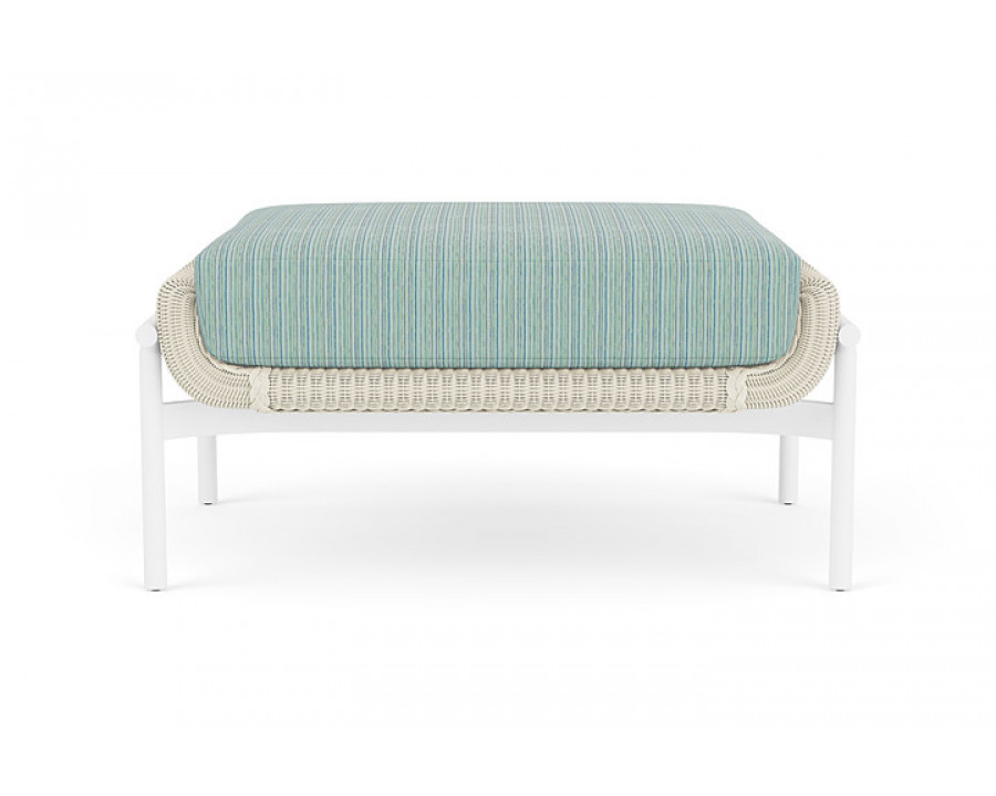 Lloyd Flanders™ Solstice Ottoman  - Ivory, Matte White