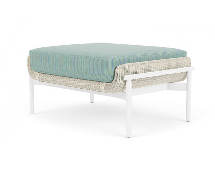 Lloyd Flanders™ Solstice Ottoman  - Ivory, Matte White