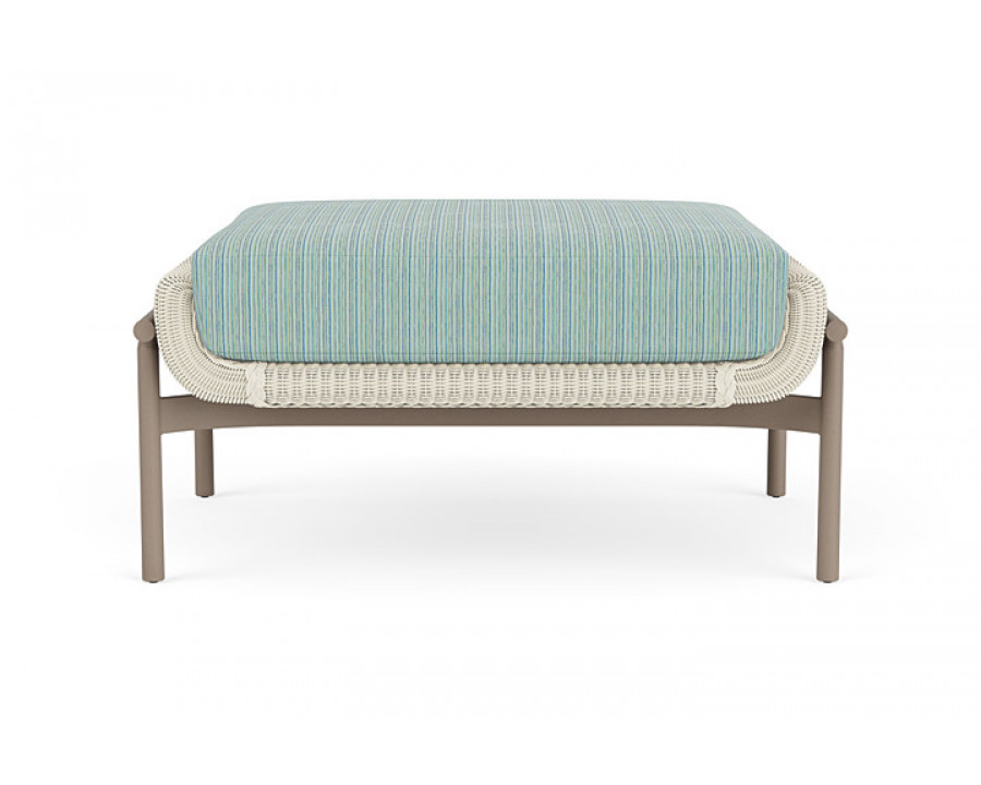 Lloyd Flanders™ Solstice Ottoman  - Ivory, French Beige