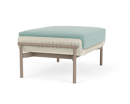 Lloyd Flanders™ Solstice Ottoman  - Ivory, French Beige