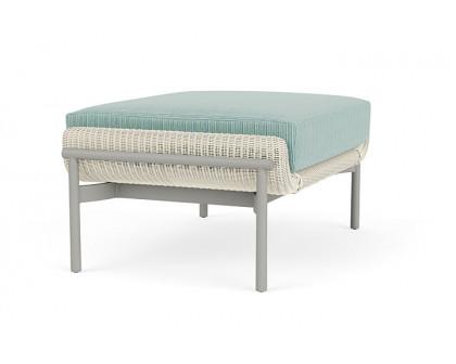 Lloyd Flanders™ Solstice Ottoman  - Ivory, Platinum