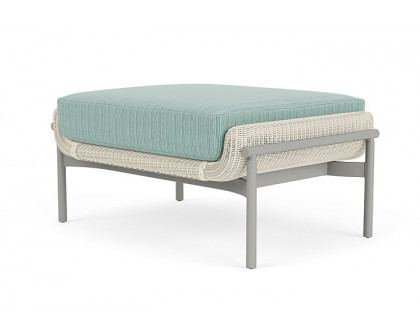 Lloyd Flanders™ Solstice Ottoman  - Ivory, Platinum