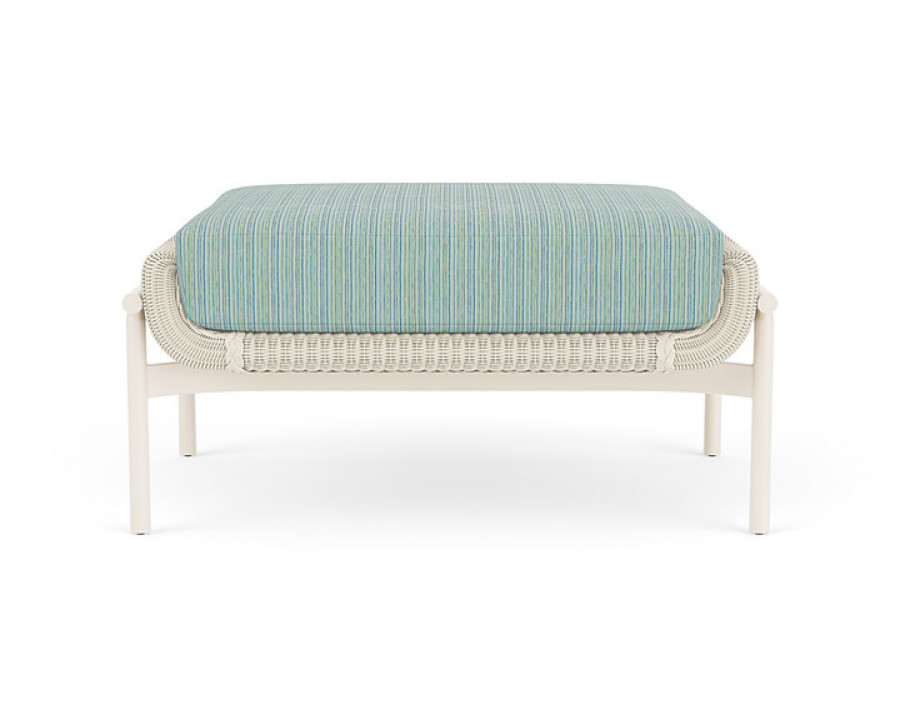 Lloyd Flanders™ Solstice Ottoman  - Ivory, Ivory