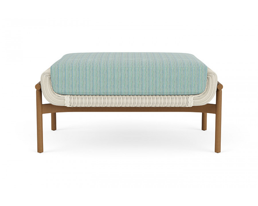 Lloyd Flanders™ Solstice Ottoman  - Ivory, Hickory