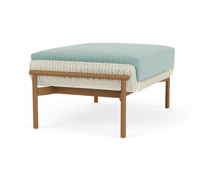 Lloyd Flanders™ Solstice Ottoman  - Ivory, Hickory