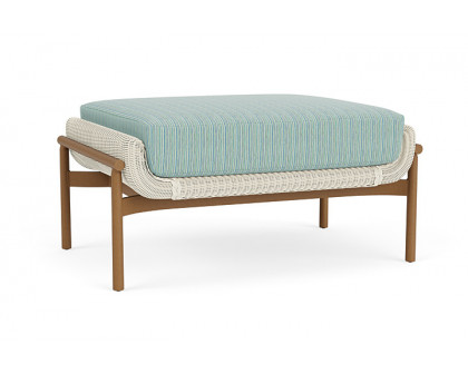 Lloyd Flanders™ Solstice Ottoman  - Ivory, Hickory