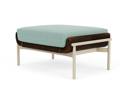 Lloyd Flanders™ Solstice Ottoman  - Mink, Linen