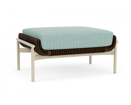 Lloyd Flanders™ Solstice Ottoman  - Mink, Linen