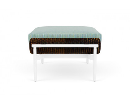 Lloyd Flanders™ Solstice Ottoman  - Mink, Matte White