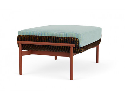 Lloyd Flanders™ Solstice Ottoman  - Mink, Terracotta