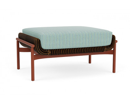 Lloyd Flanders™ Solstice Ottoman  - Mink, Terracotta