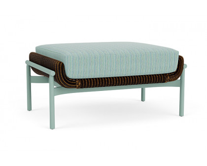 Lloyd Flanders™ Solstice Ottoman  - Mink, Sea Glass