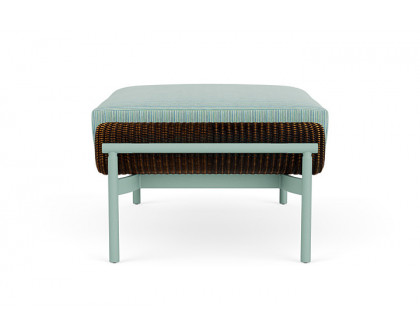 Lloyd Flanders™ Solstice Ottoman  - Mink, Sea Glass