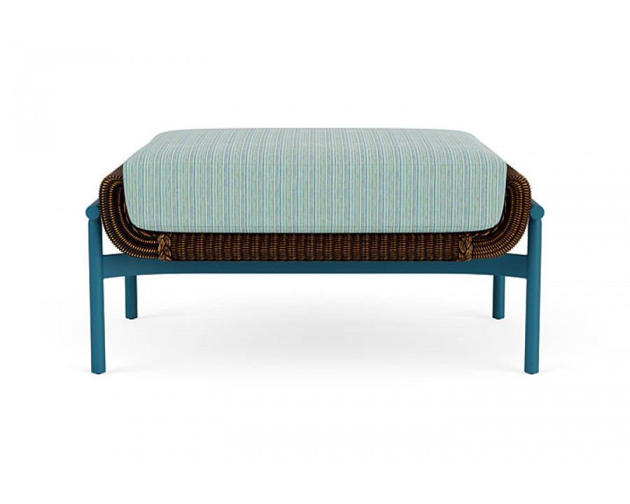 Lloyd Flanders™ Solstice Ottoman  - Mink, Peacock