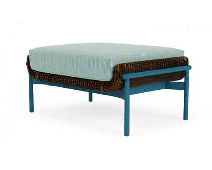 Lloyd Flanders™ Solstice Ottoman  - Mink, Peacock