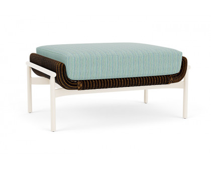 Lloyd Flanders™ Solstice Ottoman  - Mink, Ivory