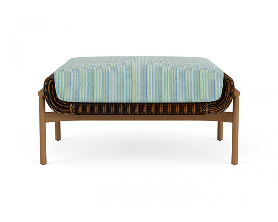 Lloyd Flanders™ Solstice Ottoman  - Mink, Hickory