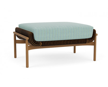 Lloyd Flanders™ Solstice Ottoman  - Mink, Hickory