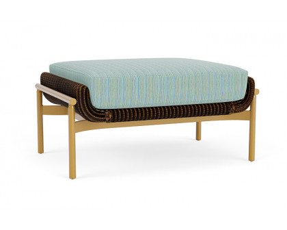 Lloyd Flanders™ Solstice Ottoman  - Mink, Metallic Gold