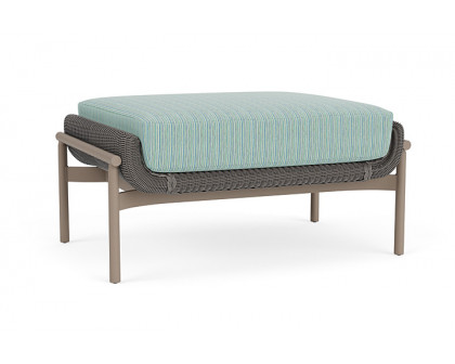 Lloyd Flanders™ Solstice Ottoman  - Pewter, French Beige