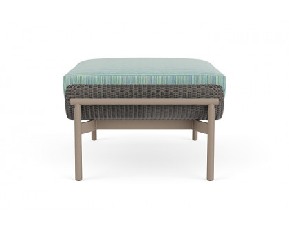 Lloyd Flanders™ Solstice Ottoman  - Pewter, French Beige