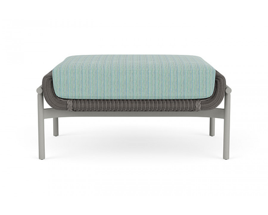 Lloyd Flanders™ Solstice Ottoman  - Pewter, Platinum