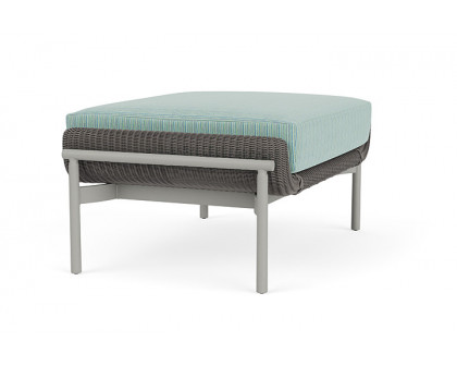 Lloyd Flanders™ Solstice Ottoman  - Pewter, Platinum