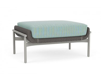 Lloyd Flanders™ Solstice Ottoman  - Pewter, Platinum