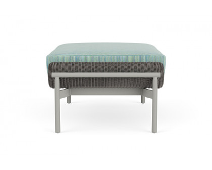 Lloyd Flanders™ Solstice Ottoman  - Pewter, Platinum